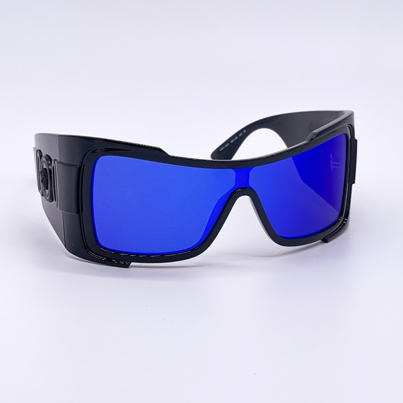 NEW VERSACE VE4451 GB1/55 UNISEX NEW COLLECTION SHIELD SUNGLASSES VERSACE - Picture 8 of 14